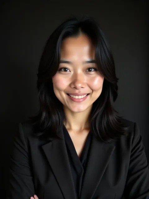 Dark executive headshot background