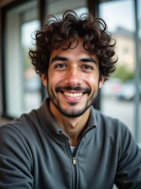 Tech startup AI headshot example